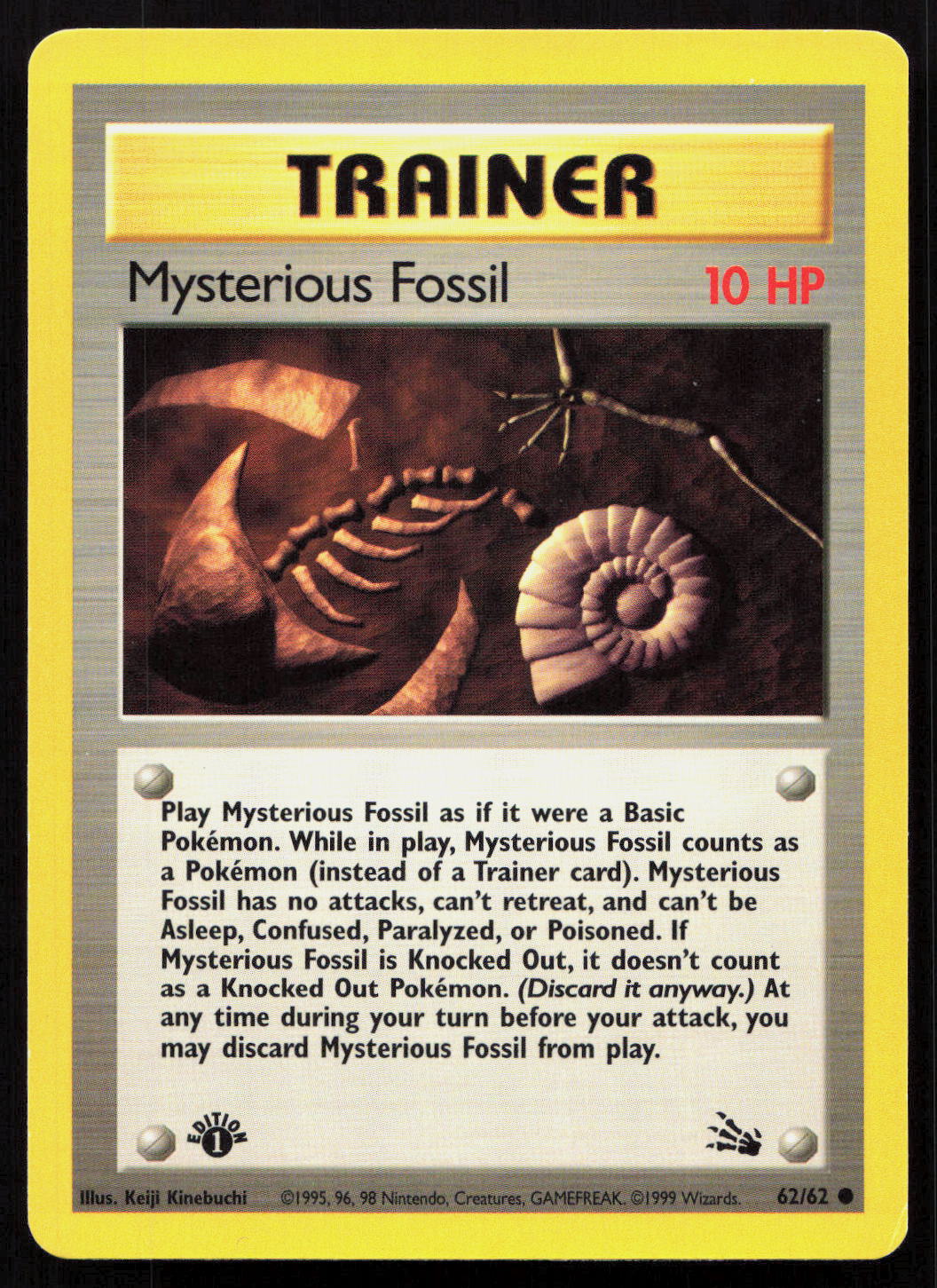 Mysterious Fossil - Fossil #62/62 - Common