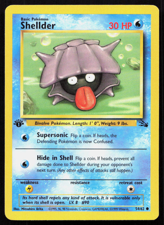 Shellder - Fossil #54/62 - Common