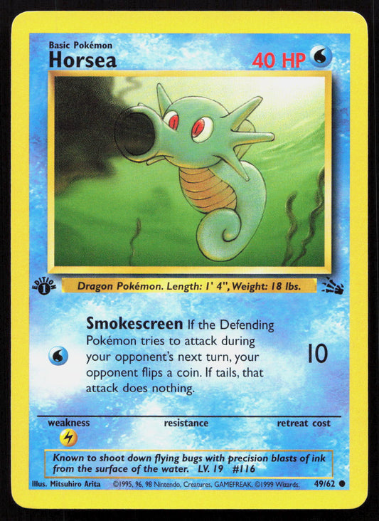 Horsea - Fossil #49/62 - Common