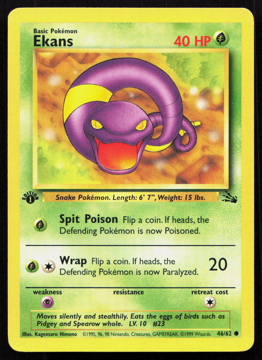 Ekans - Fossil #46/62 - Common