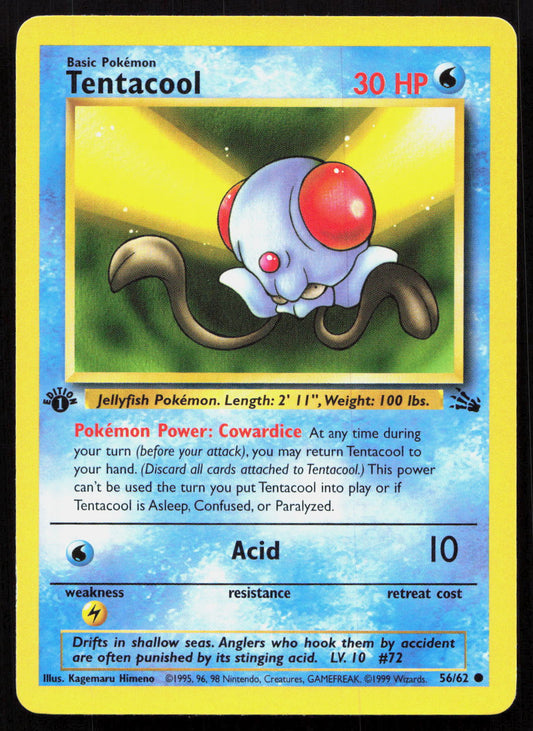 Tentacool - Fossil #56/62 - Common
