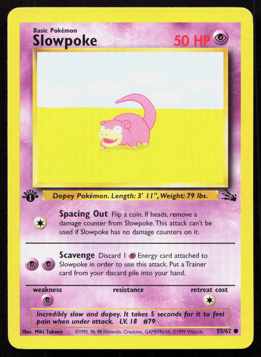 Slowpoke - Fossil #55/62 - Common