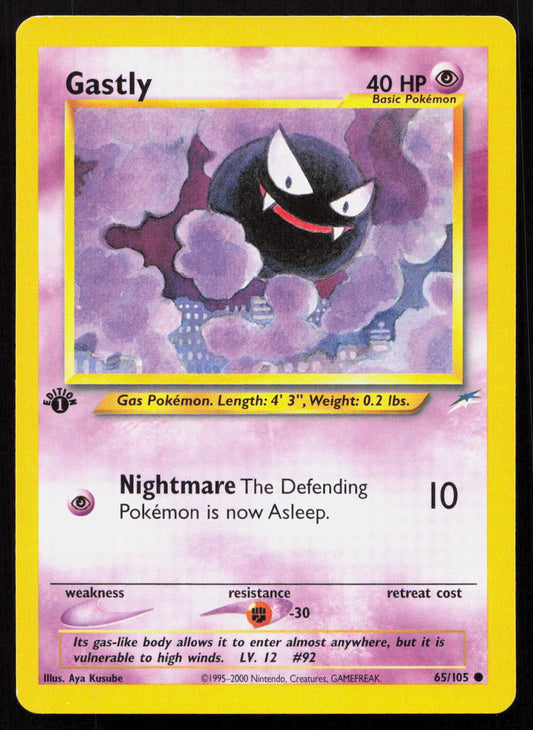 Gastly - Neo Destiny #65/105 - Common