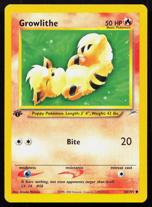 Growlithe - Neo Destiny #68/105 - Common