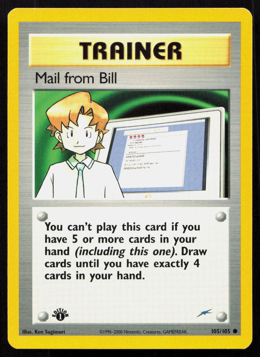 Mail from Bill - Neo Destiny #105/105 - Common