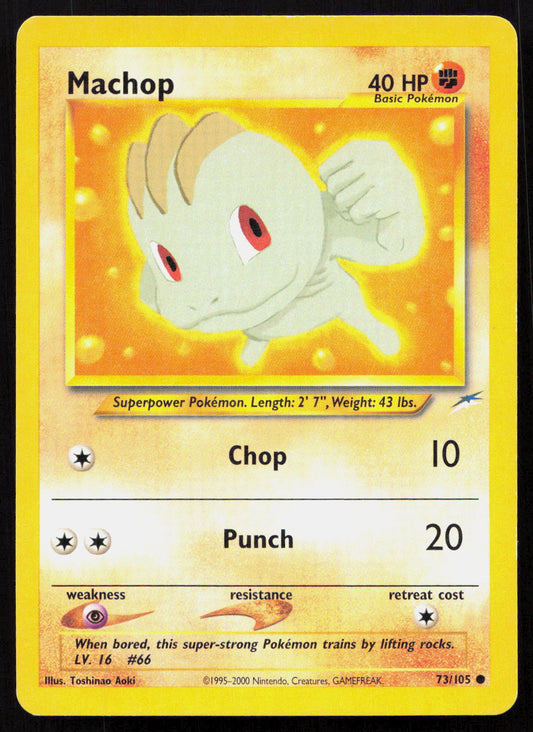 Machop - Neo Destiny #73/105 - Common