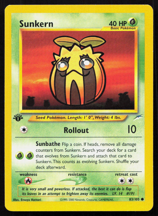 Sunkern - Neo Destiny #83/105 - Common