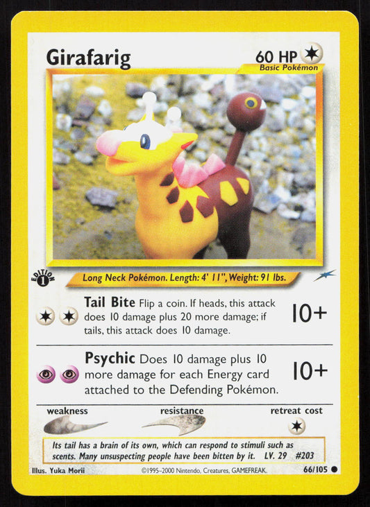 Girafarig - Neo Destiny #66/105 - Common