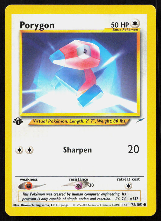 Porygon - Neo Destiny #78/105 - Common