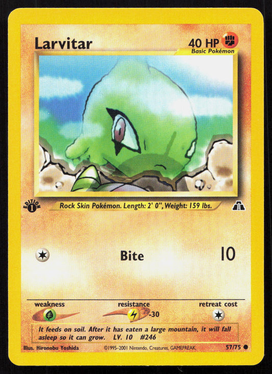 Larvitar - Neo Discovery #57/75 - Common