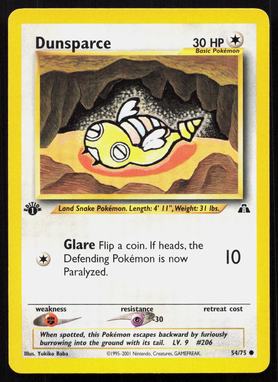 Dunsparce - Neo Discovery #54/75 - Common