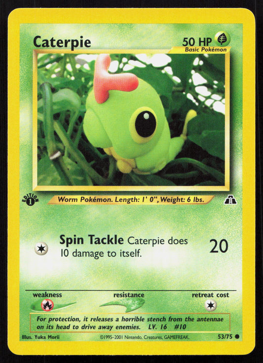 Caterpie - Neo Discovery #53/75 - Common