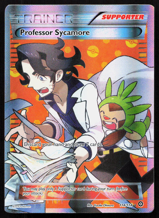 Professor Sycamore - Steam Siege #114/114 - Rare Ultra