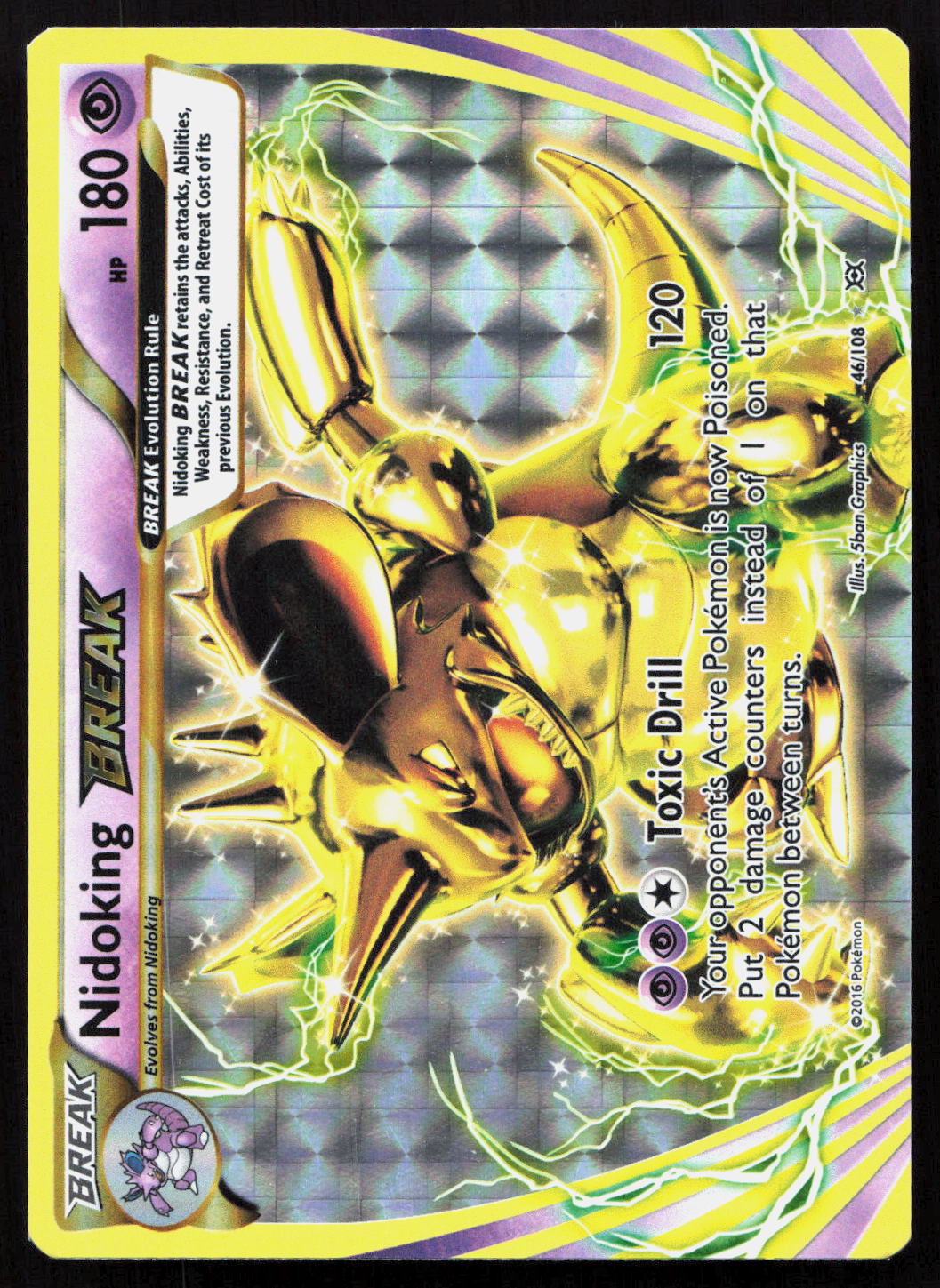 Nidoking BREAK - Evolutions #46/108 - Rare BREAK