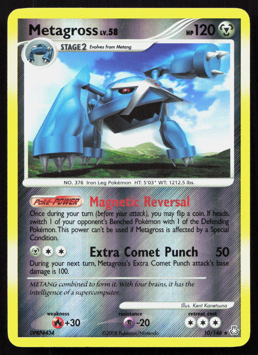Metagross - Legends Awakened #10/146 - Rare Holo