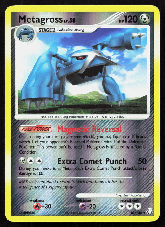 Metagross - Legends Awakened #10/146 - Rare Holo