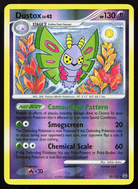 Dustox - Platinum #25/127 - Rare
