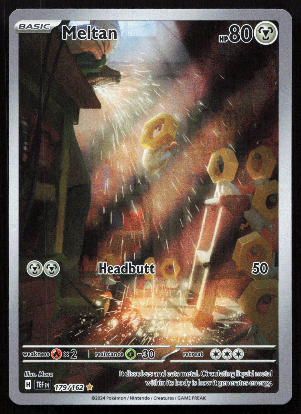 Meltan - Temporal Forces #179/162 - Illustration Rare