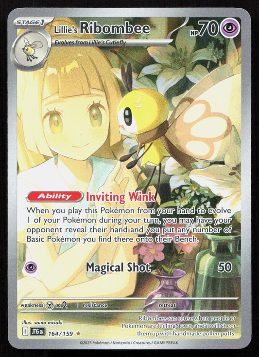Lillie's Ribombee - Journey Together #164/159 - Illustration Rare
