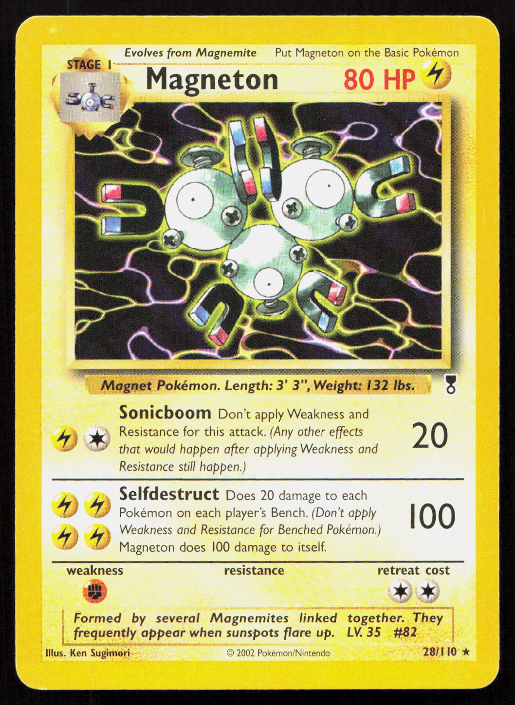Magneton - Legendary Collection #28/110 - Rare
