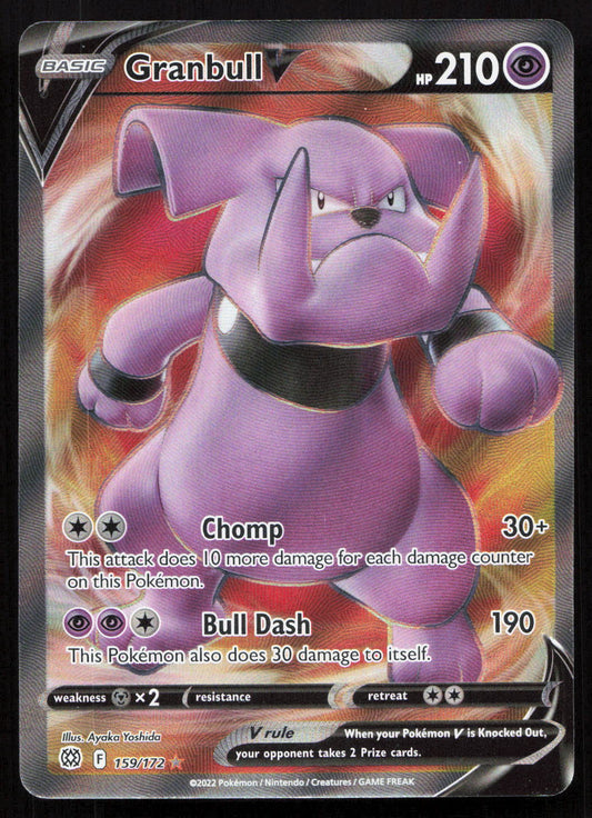 Granbull V - Brilliant Stars #159/172 - Rare Ultra