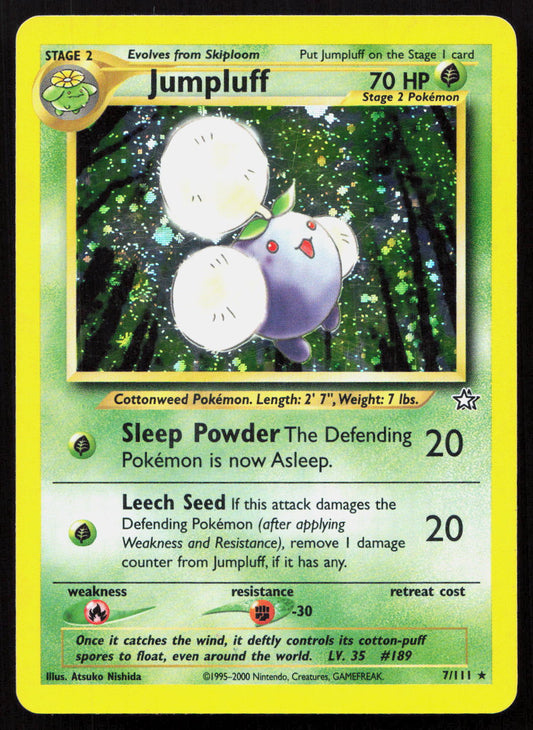 Jumpluff - Neo Genesis #7/111 - Rare Holo