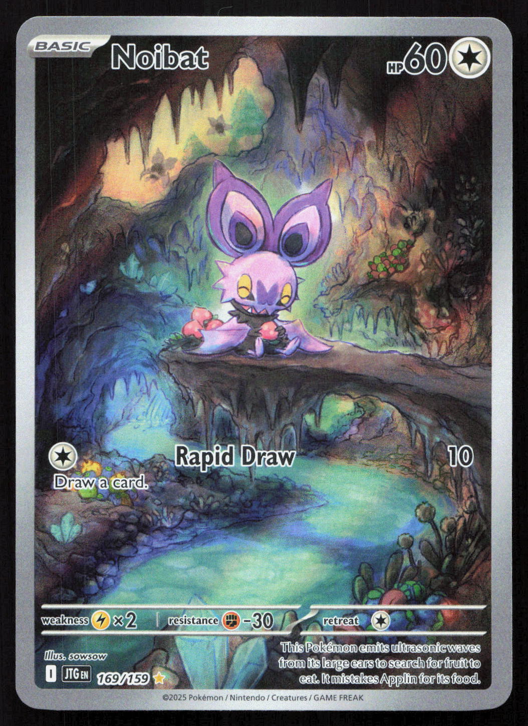 Noibat - Journey Together #169/159 - Illustration Rare