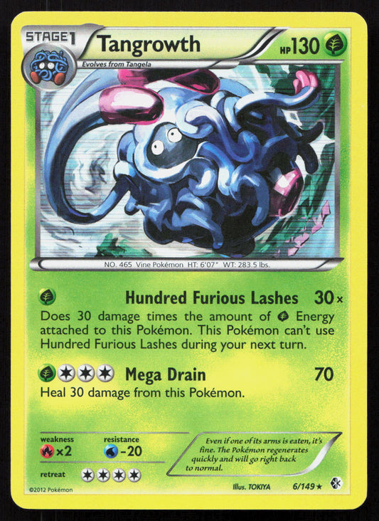 Tangrowth - Boundaries Crossed #6/149 - Rare Holo