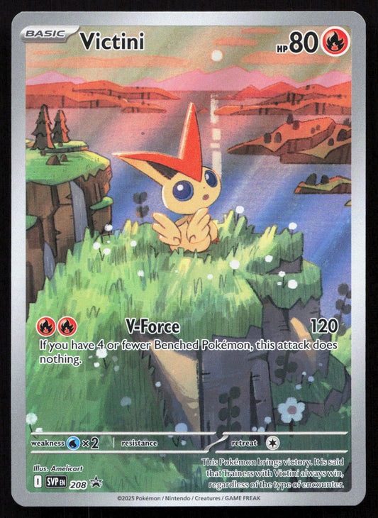 Victini - Scarlet & Violet Black Star Promos #208 - Promo