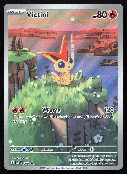 Victini - Scarlet & Violet Black Star Promos #208 - Promo