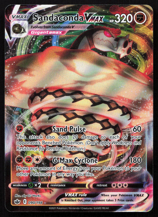 Sandaconda VMAX - Chilling Reign #090/198 - Rare Holo VMAX