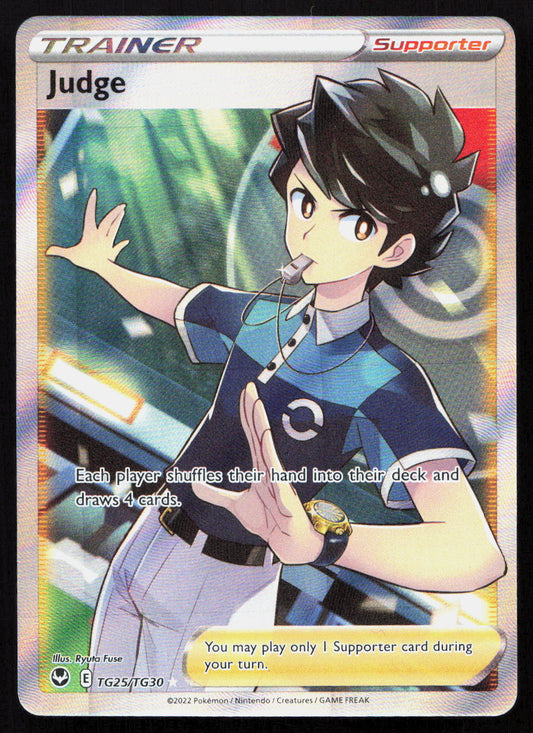 Judge - Silver Tempest Trainer Gallery #TG25/TG30 - Rare Ultra