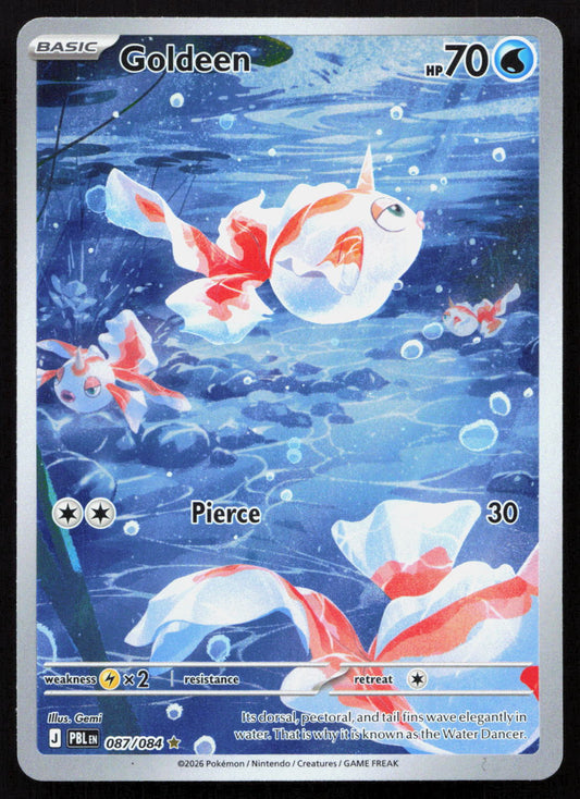Goldeen - Pitch Black #087/084 - Illustration Rare