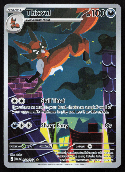 Thievul - Pitch Black #092/084 - Illustration Rare