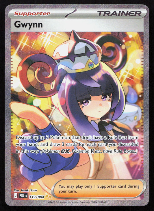 Gwynn - Pitch Black #119/084 - Special Illustration Rare