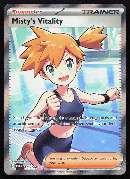 Misty's Vitality - Pitch Black #111/084 - Ultra Rare