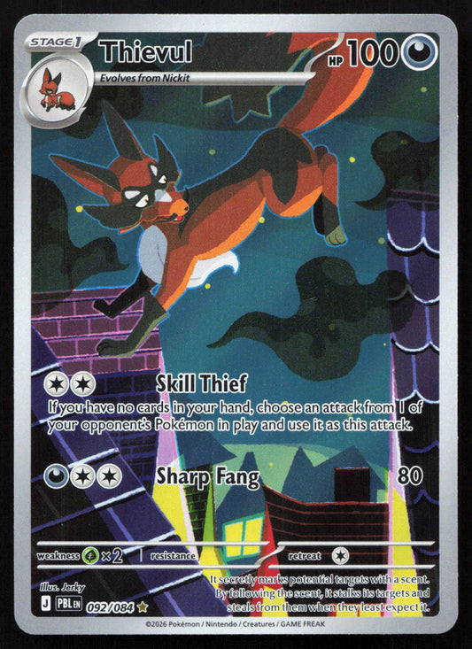 Thievul - Pitch Black #092/084 - Illustration Rare