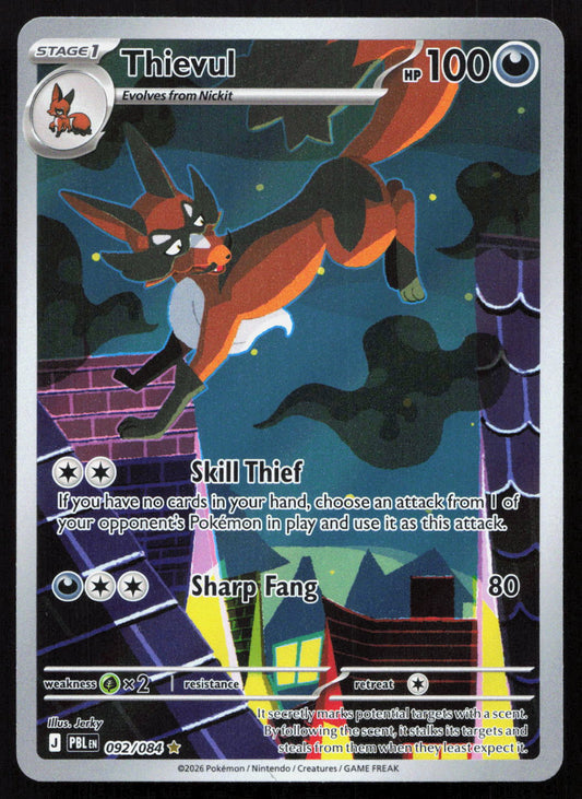 Thievul - Pitch Black #092/084 - Illustration Rare