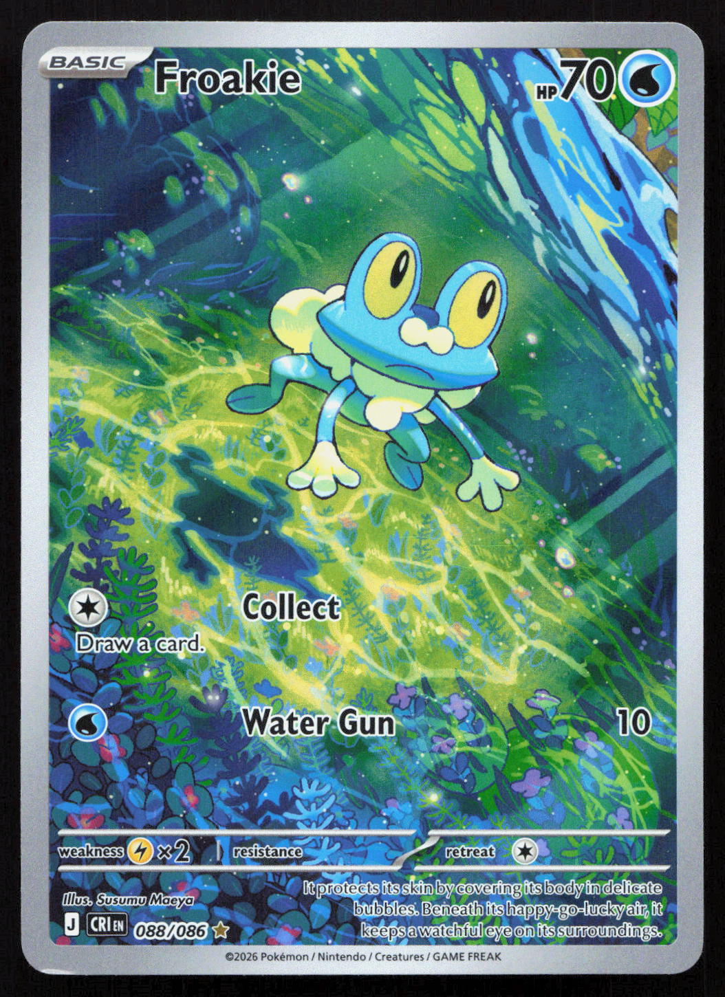 Froakie - Chaos Rising #088/086 - Illustration Rare