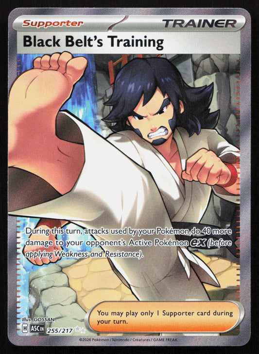 Black Belt's Training - Ascended Heroes #255/217 - Ultra Rare
