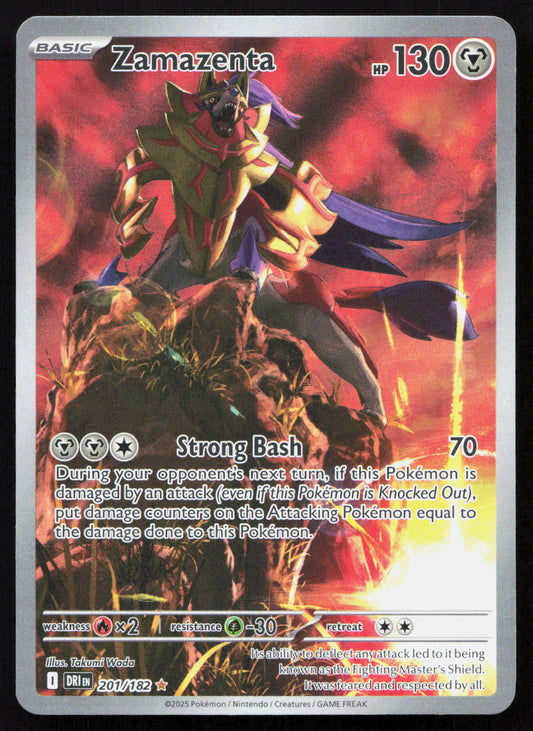 Zamazenta - Destined Rivals #201/182 - Illustration Rare