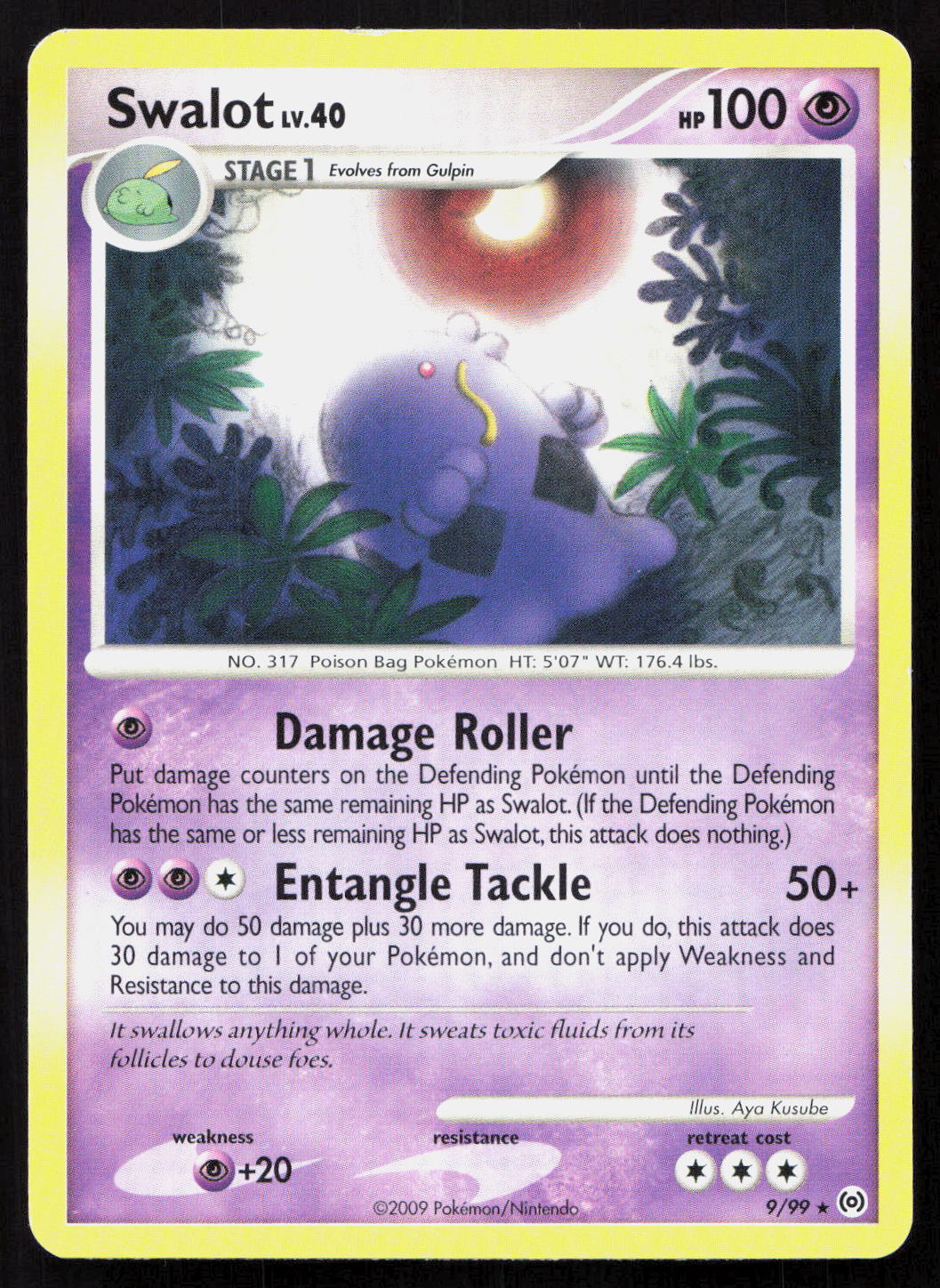 Swalot - Arceus #9/99 - Rare Holo