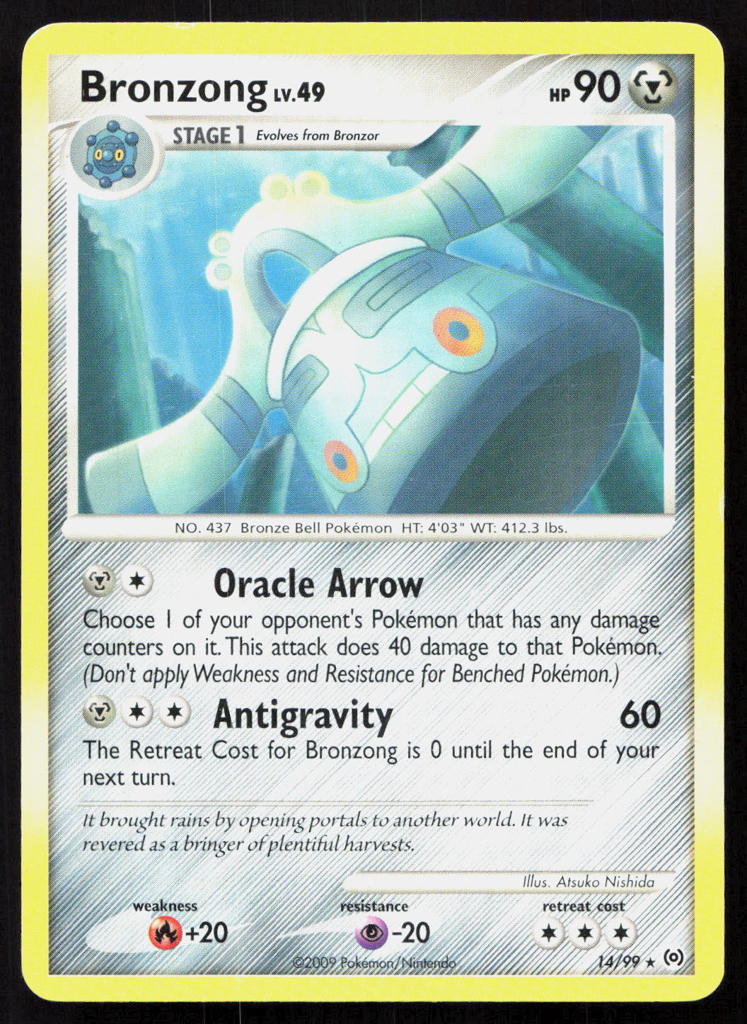 Bronzong - Arceus #14/99 - Rare
