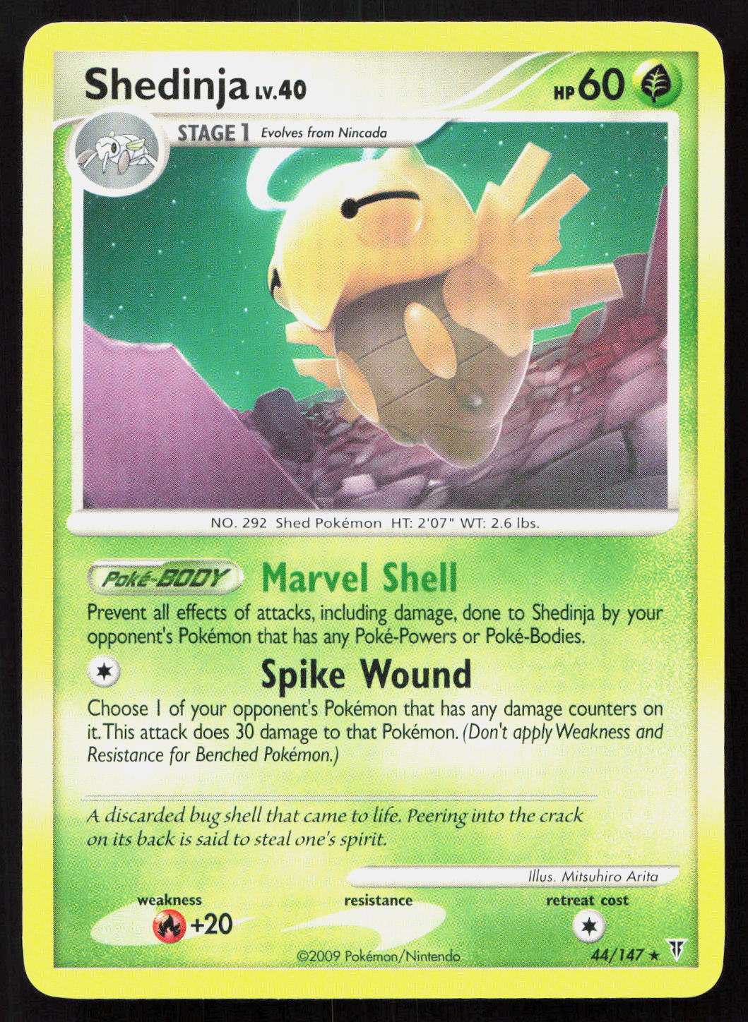 Shedinja - Supreme Victors #44/147 - Rare