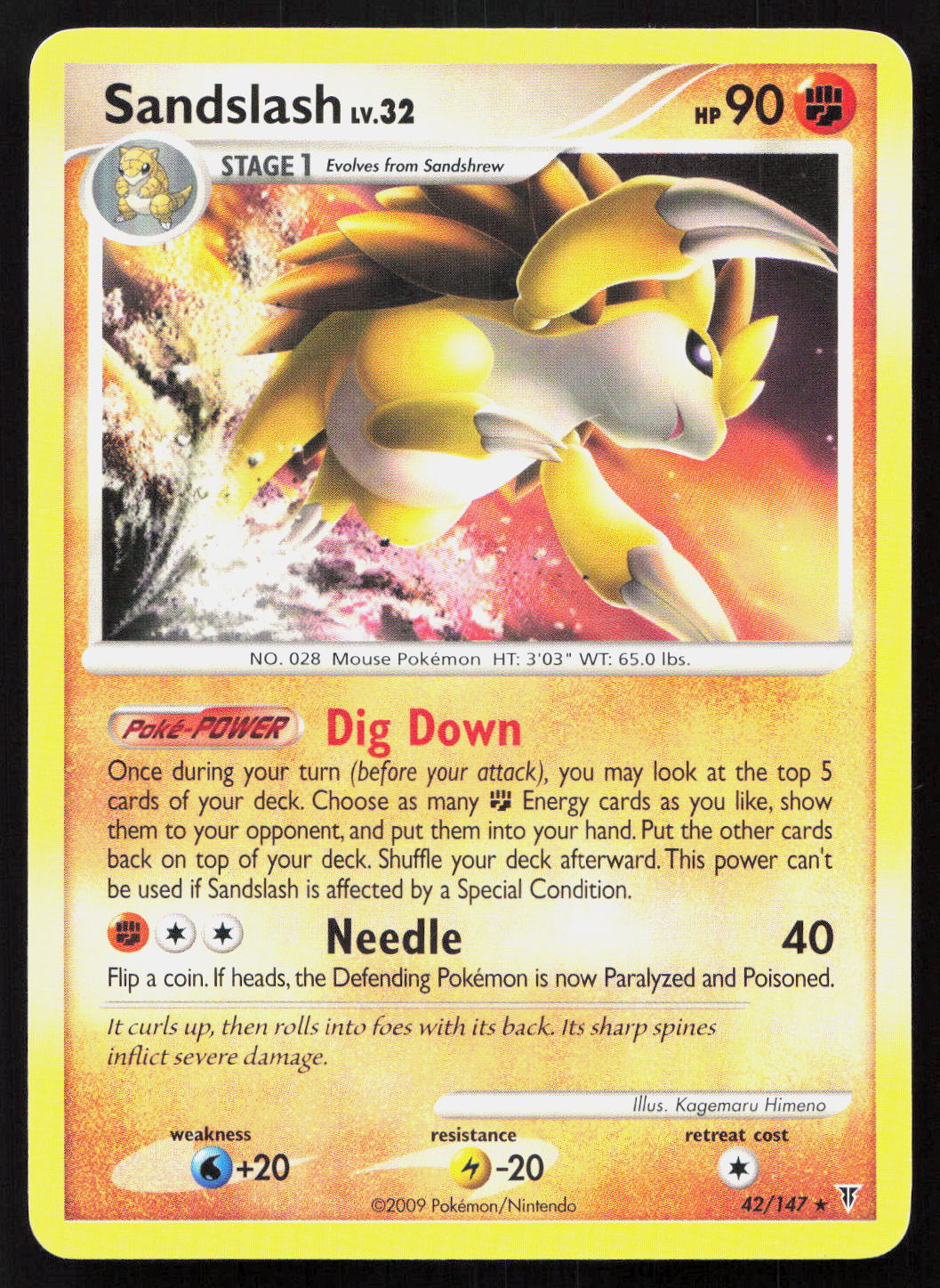 Sandslash - Supreme Victors #42/147 - Rare