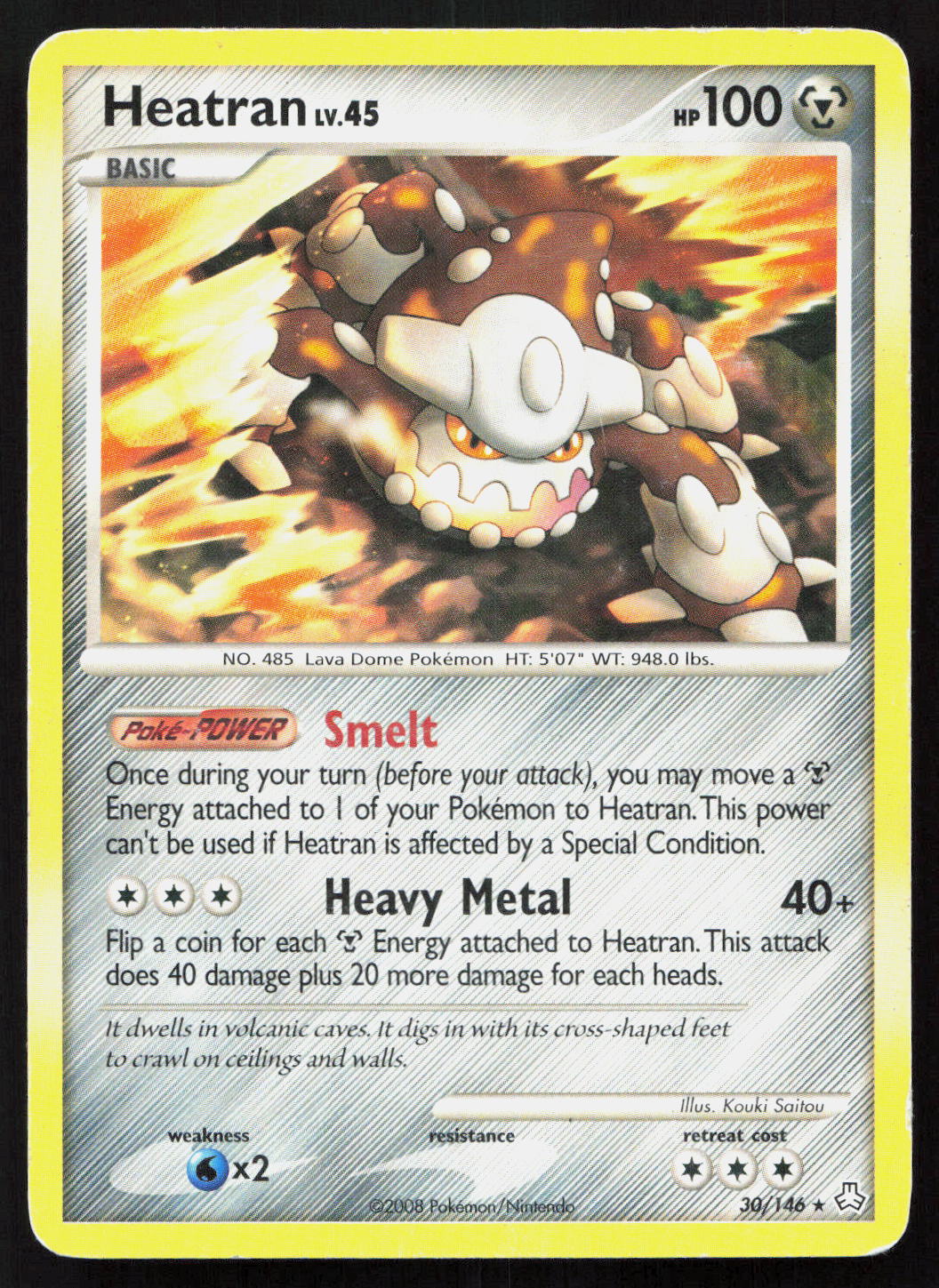Heatran - Legends Awakened #30/146 - Rare
