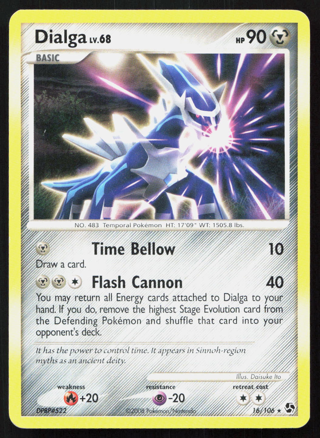Dialga - Great Encounters #16/106 - Rare