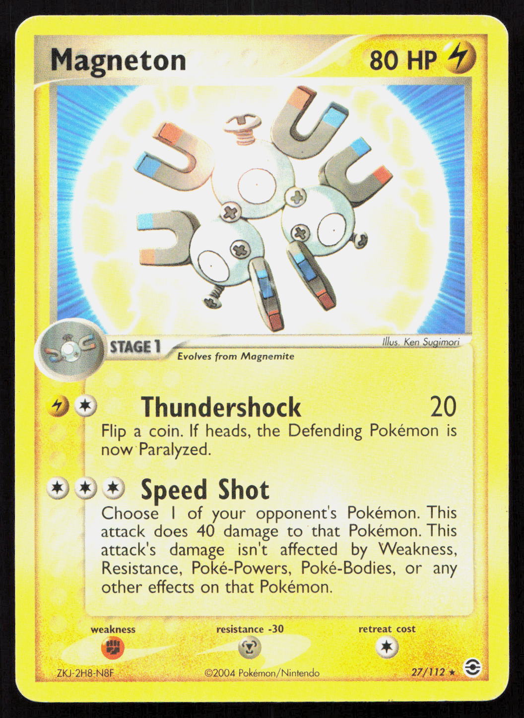 Magneton - FireRed & LeafGreen #27/112 - Rare