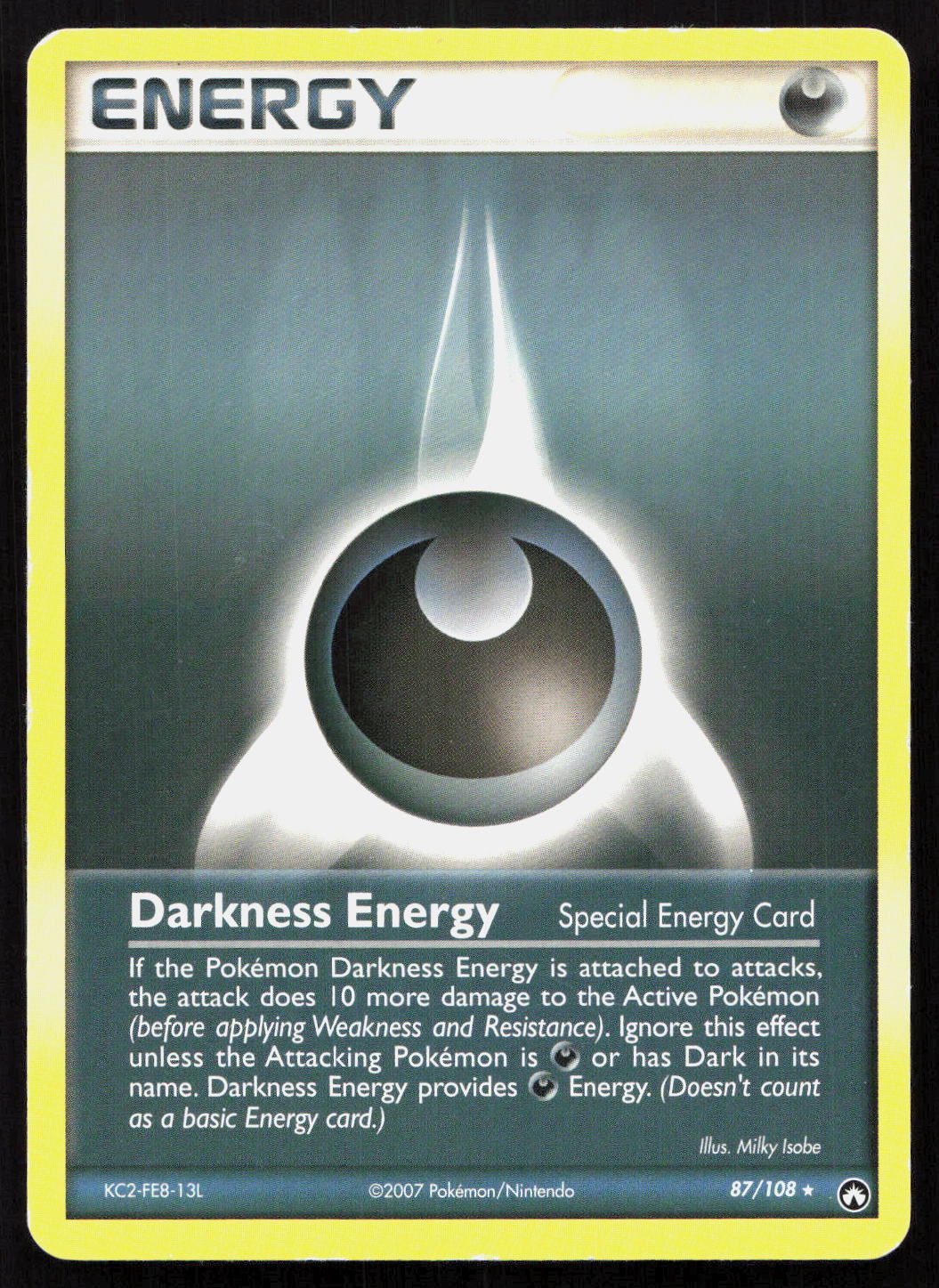Darkness Energy - Power Keepers #87/108 - Rare