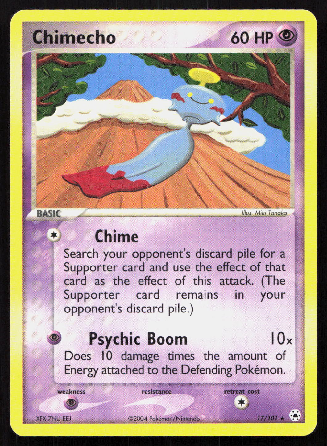 Chimecho - Hidden Legends #17/101 - Rare